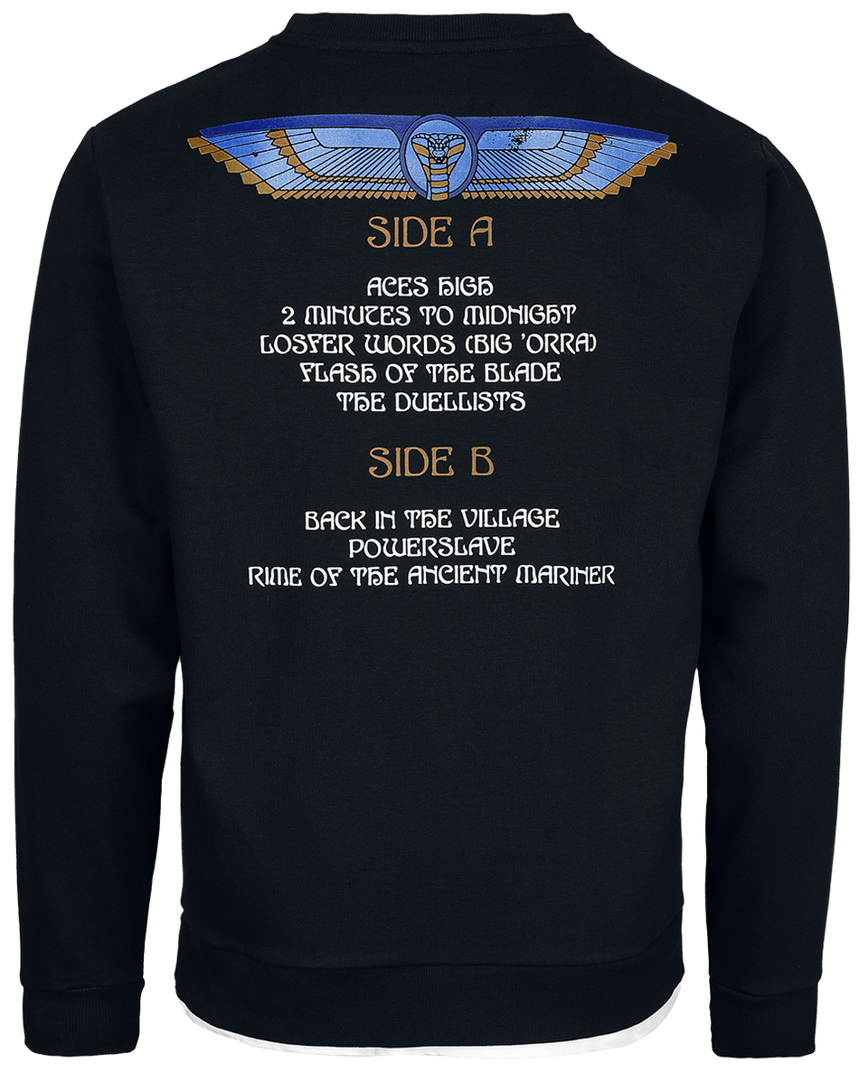 Sweat-shirt  de Iron Maiden - Powerslave - M à XXL - pour Homme - noir - Iron Maiden - View 2