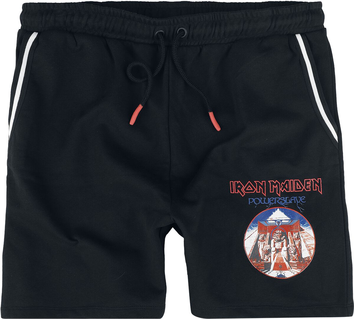 Short  de Iron Maiden - Powerslave - M à XL - pour Homme - noir - Iron Maiden