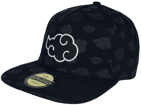 Casquette  de Naruto - Tonal Akatsuki - pour Homme - noir - Naruto