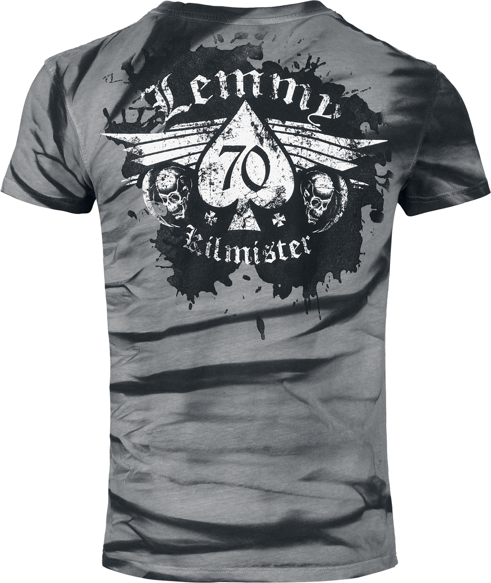 T-Shirt Manches courtes  de Motörhead - Lemmy - S à 4XL - pour Homme - gris - Motörhead - View 2