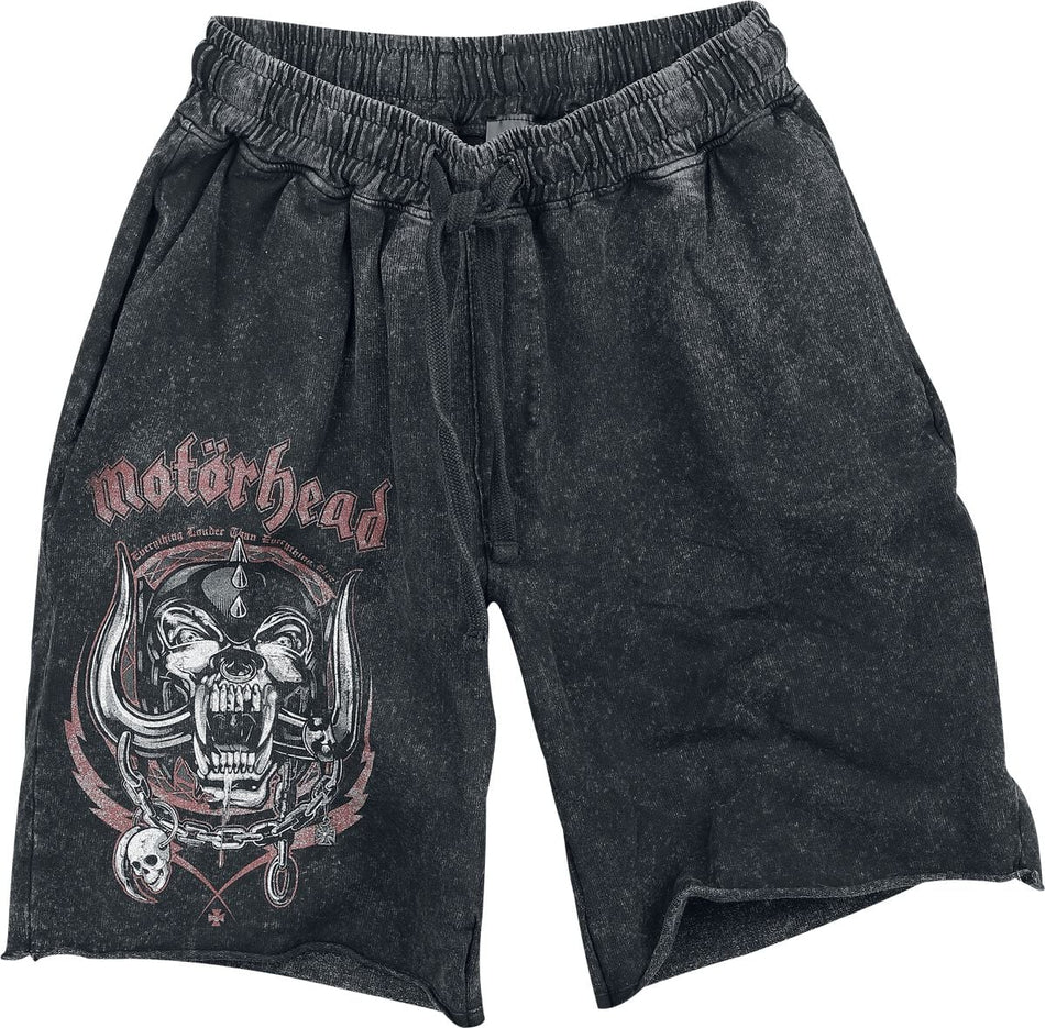 Short  de Motörhead - Aggressive - S à XXL - pour Homme - gris - Motörhead