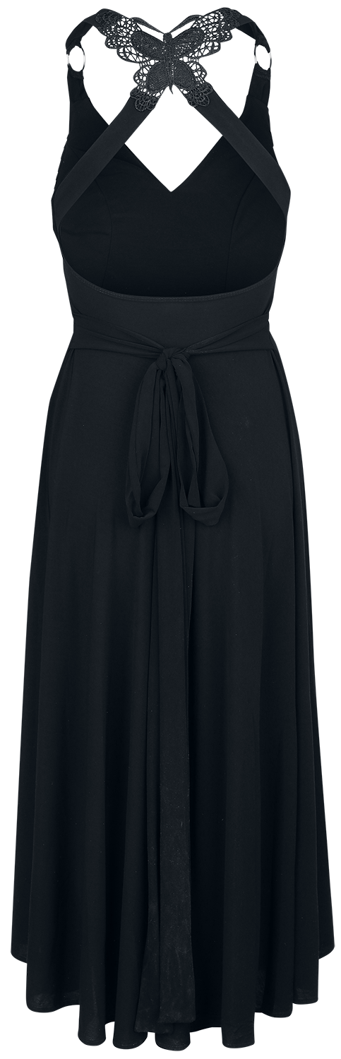 Robe mi-longue Gothic de Ocultica - Gothic - Dress - XS à XXL - pour Femme - noir - Ocultica - View 2