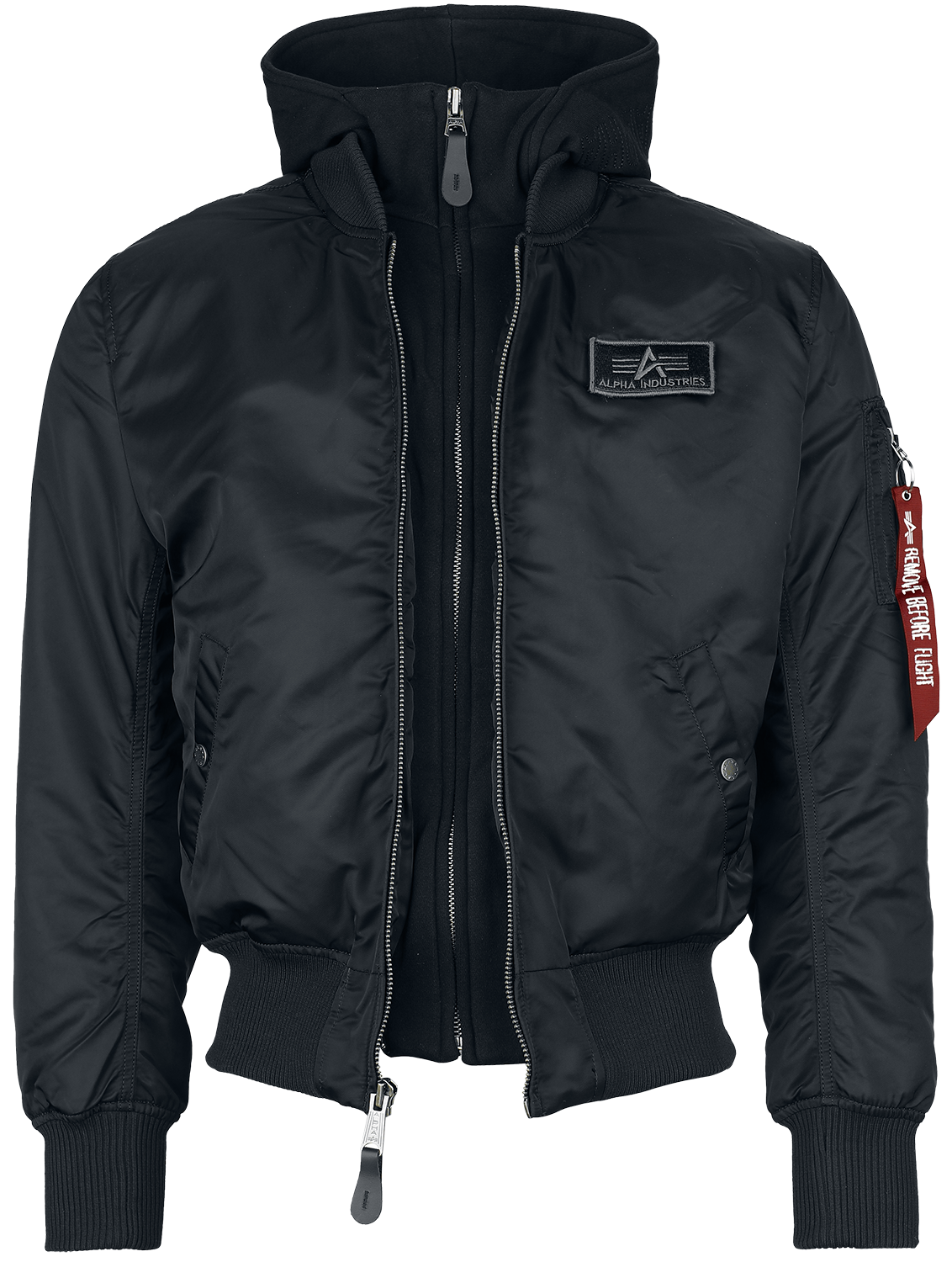 Bomber  de Alpha Industries - MA-1 D-Tec - S à L - pour Homme - noir - alpha industries - View 2