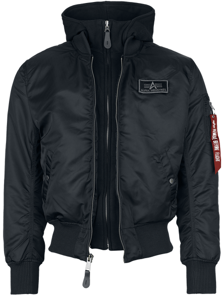 Bomber  de Alpha Industries - MA-1 D-Tec - S à 3XL - pour Homme - noir - alpha industries - View 2