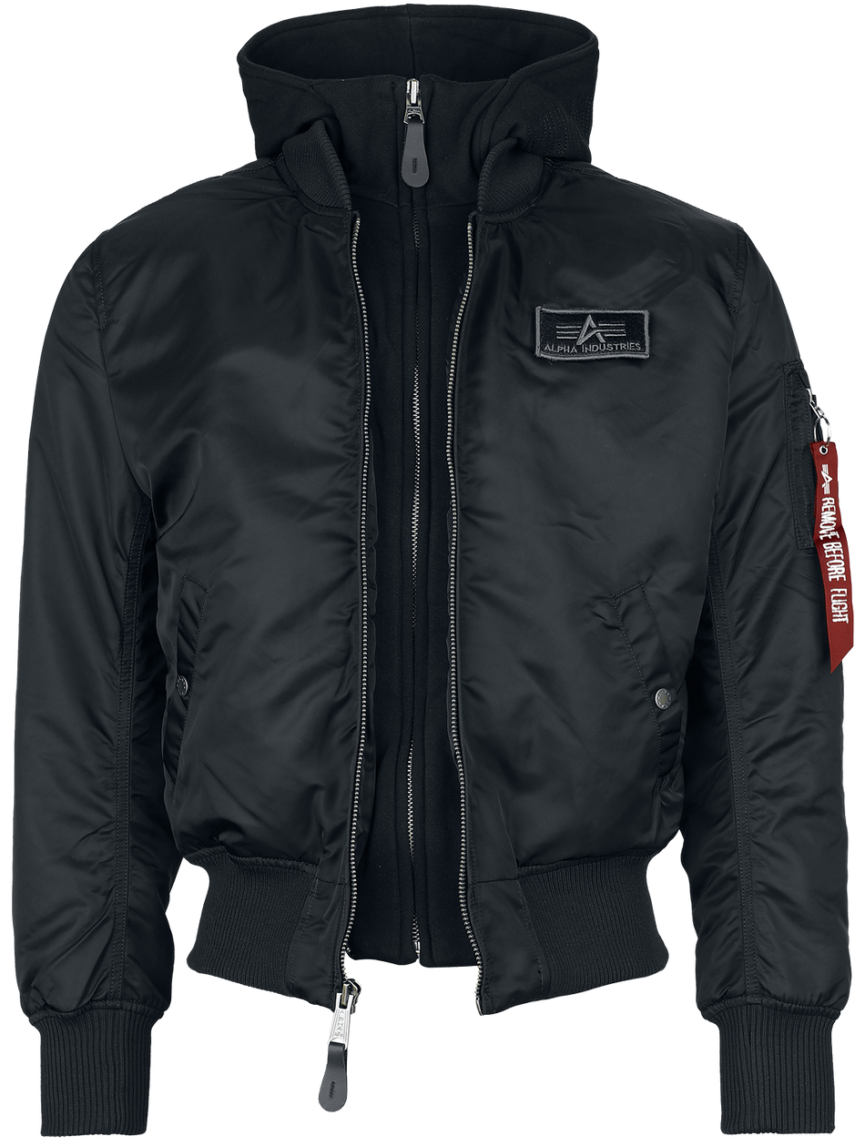 Bomber  de Alpha Industries - MA-1 D-Tec - S à 3XL - pour Homme - noir - alpha industries - View 2