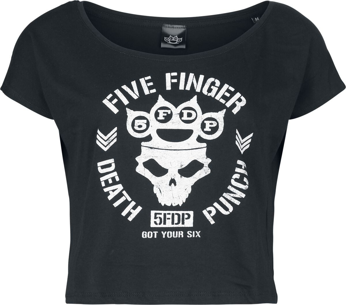 T-Shirt Manches courtes  de Five Finger Death Punch - Logo - M à XXL - pour Femme - noir - Five Finger Death Punch