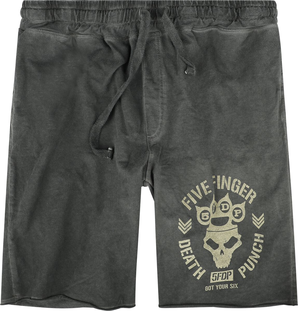 Short  de Five Finger Death Punch - Logo - S à XL - pour Homme - gris - Five Finger Death Punch