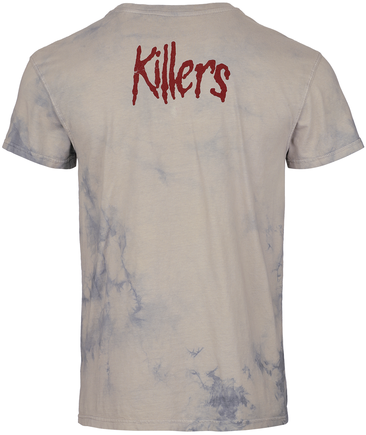T-Shirt Manches courtes  de Iron Maiden - Killers - S à 3XL - pour Homme - blanc/gris - Iron Maiden - View 2