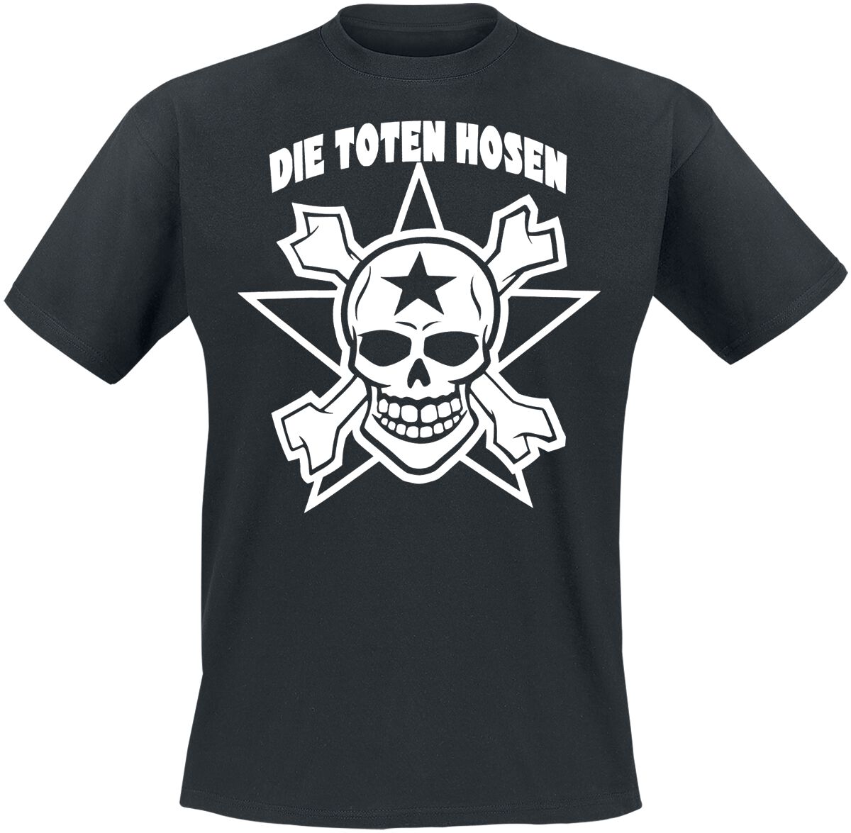 T-Shirt Manches courtes  de Die Toten Hosen - Skull - M - pour Homme - noir - Die Toten Hosen
