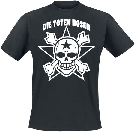 T-Shirt Manches courtes  de Die Toten Hosen - Skull - M - pour Homme - noir - Die Toten Hosen