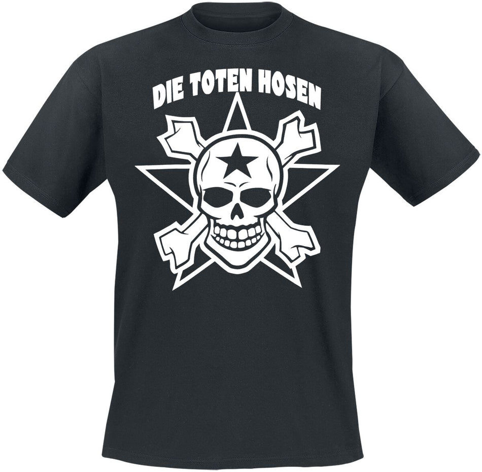 T-Shirt Manches courtes  de Die Toten Hosen - Skull - M - pour Homme - noir - Die Toten Hosen