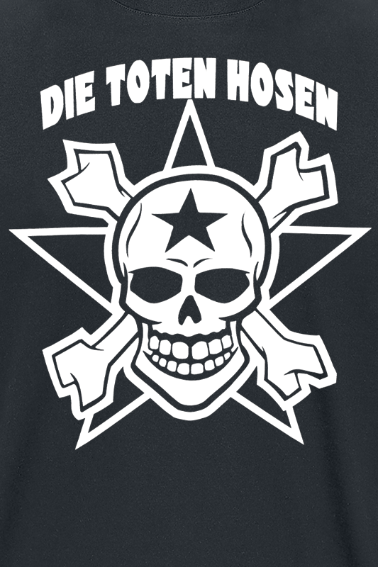 T-Shirt Manches courtes  de Die Toten Hosen - Skull - M - pour Homme - noir - Die Toten Hosen - View 2