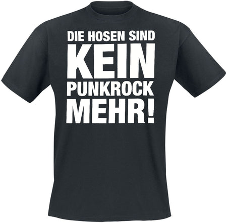 T-Shirt Manches courtes  de Die Toten Hosen - Die Hosen Sind Kein Punkrock Mehr! - M à L - pour Homme - noir - Die Toten Hosen