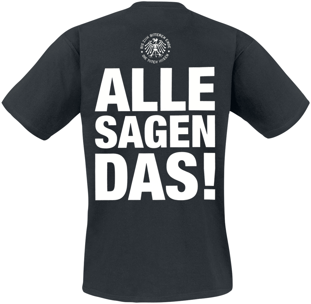 T-Shirt Manches courtes  de Die Toten Hosen - Die Hosen Sind Kein Punkrock Mehr! - M à L - pour Homme - noir - Die Toten Hosen - View 2