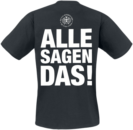 T-Shirt Manches courtes  de Die Toten Hosen - Die Hosen Sind Kein Punkrock Mehr! - M à L - pour Homme - noir - Die Toten Hosen - View 2