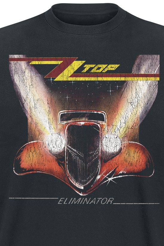 T-Shirt Manches courtes  de ZZ Top - Eliminator - S à XXL - pour Homme - noir - ZZ Top - View 2