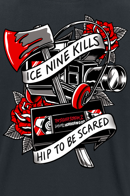 T-Shirt Manches courtes  de Ice Nine Kills - Hip To Be Scared - S à 4XL - pour Homme - noir - Ice Nine Kills - View 2