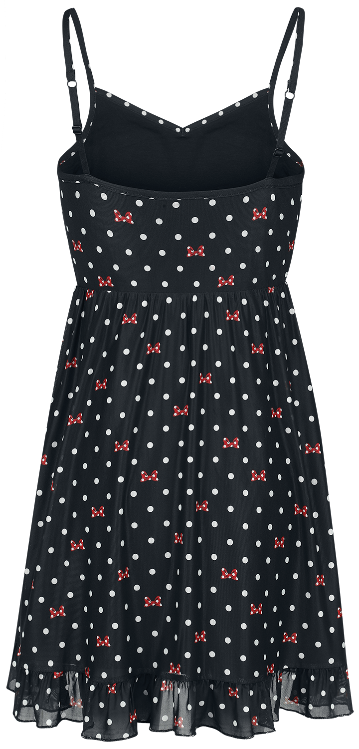 Robe courte Disney de Mickey & Minnie Mouse - Dots And Bows - M à L - pour Femme - multicolore - Mickey & Minnie Mouse - View 2
