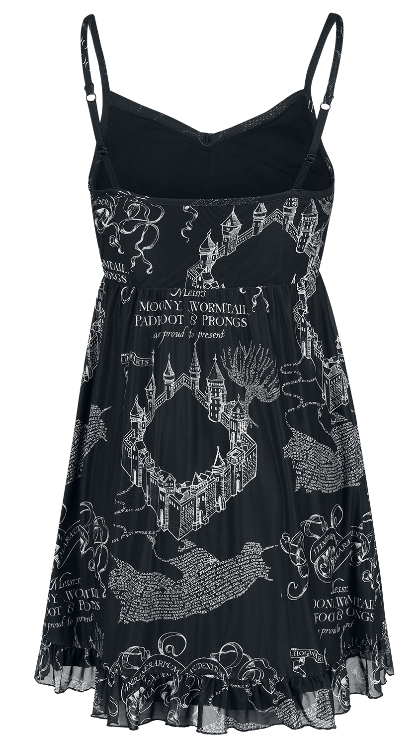 Robe courte  de Harry Potter - La Carte Du Maraudeur - M à XXL - pour Femme - multicolore - Harry Potter - View 2