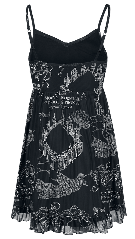 Robe courte  de Harry Potter - La Carte Du Maraudeur - M à XXL - pour Femme - multicolore - Harry Potter - View 2
