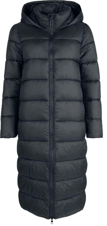 Manteau d'hiver  de Hailys - LS N JK El44la - XS à XXL - pour Femme - noir - Hailys