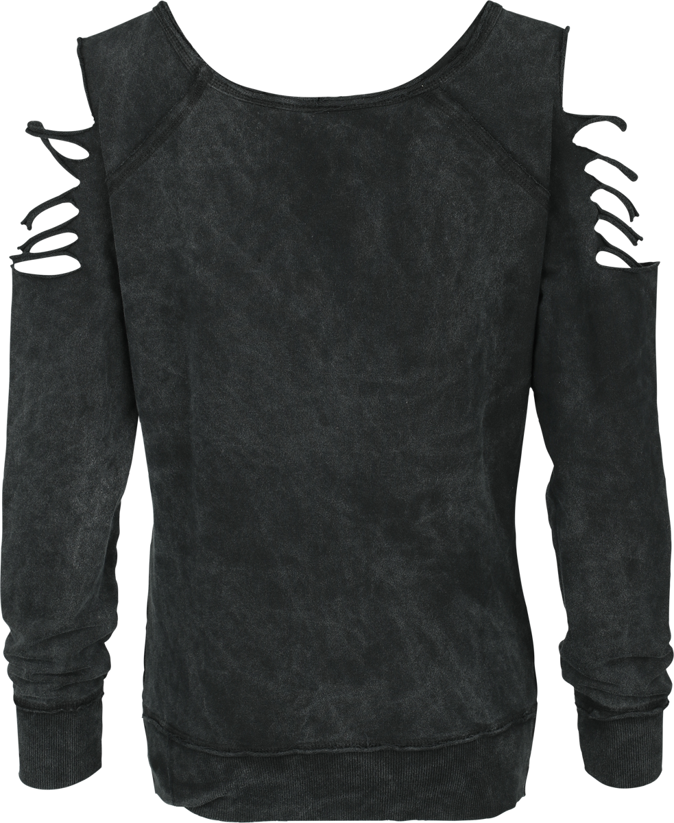 Sweat-shirt  de The Cure - Disintegration - S à XL - pour Femme - anthracite - The Cure - View 2