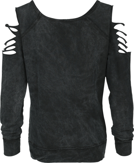 Sweat-shirt  de The Cure - Disintegration - S à XL - pour Femme - anthracite - The Cure - View 2