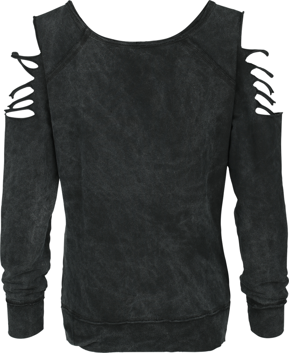 Sweat-shirt  de The Cure - Disintegration - S à XL - pour Femme - anthracite - The Cure - View 2