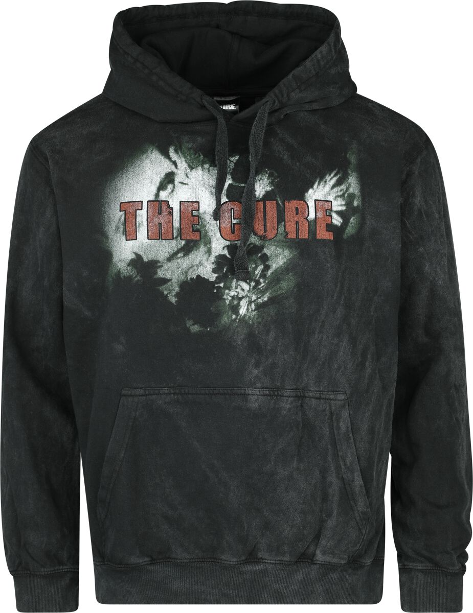 Sweat-shirt à capuche  de The Cure - Desintegration - S à L - pour Homme - noir - The Cure