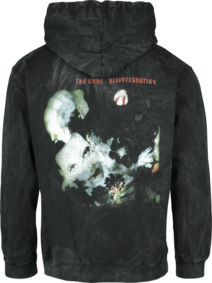 Sweat-shirt à capuche  de The Cure - Desintegration - S à L - pour Homme - noir - The Cure - View 2