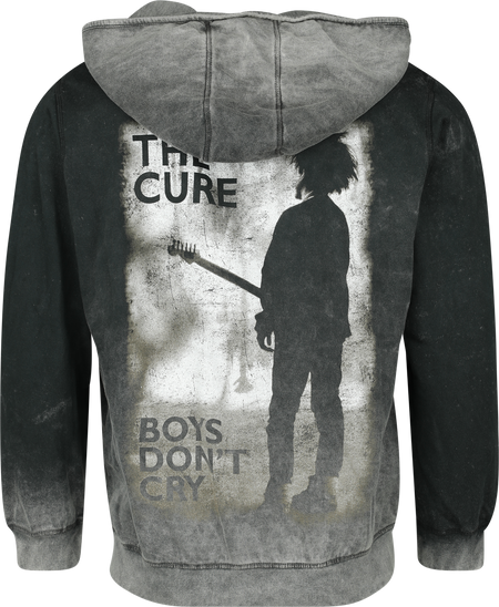Sweat-shirt zippé à capuche  de The Cure - Boys Don't Cry - S à XXL - pour Homme - gris - The Cure - View 2