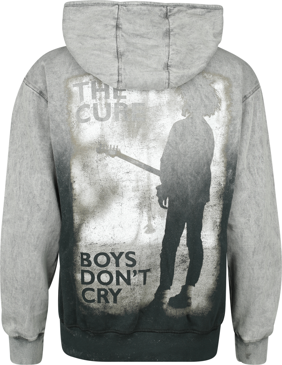 Sweat-shirt zippé à capuche  de The Cure - Boys Don't Cry - S - pour Femme - gris - The Cure - View 2