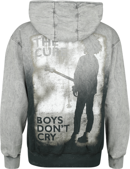Sweat-shirt zippé à capuche  de The Cure - Boys Don't Cry - S - pour Femme - gris - The Cure - View 2