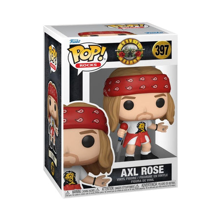 Guns N' Roses - Axl Rose Rocks! (Chase Edition möglich) Vinyl Figur 397 - Funko Pop! - Funko Shop Europe - Guns N' Roses