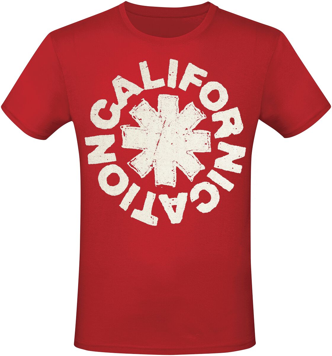 T-Shirt Manches courtes  de Red Hot Chili Peppers - Californication - S à 3XL - pour Homme - rouge - Red Hot Chili Peppers