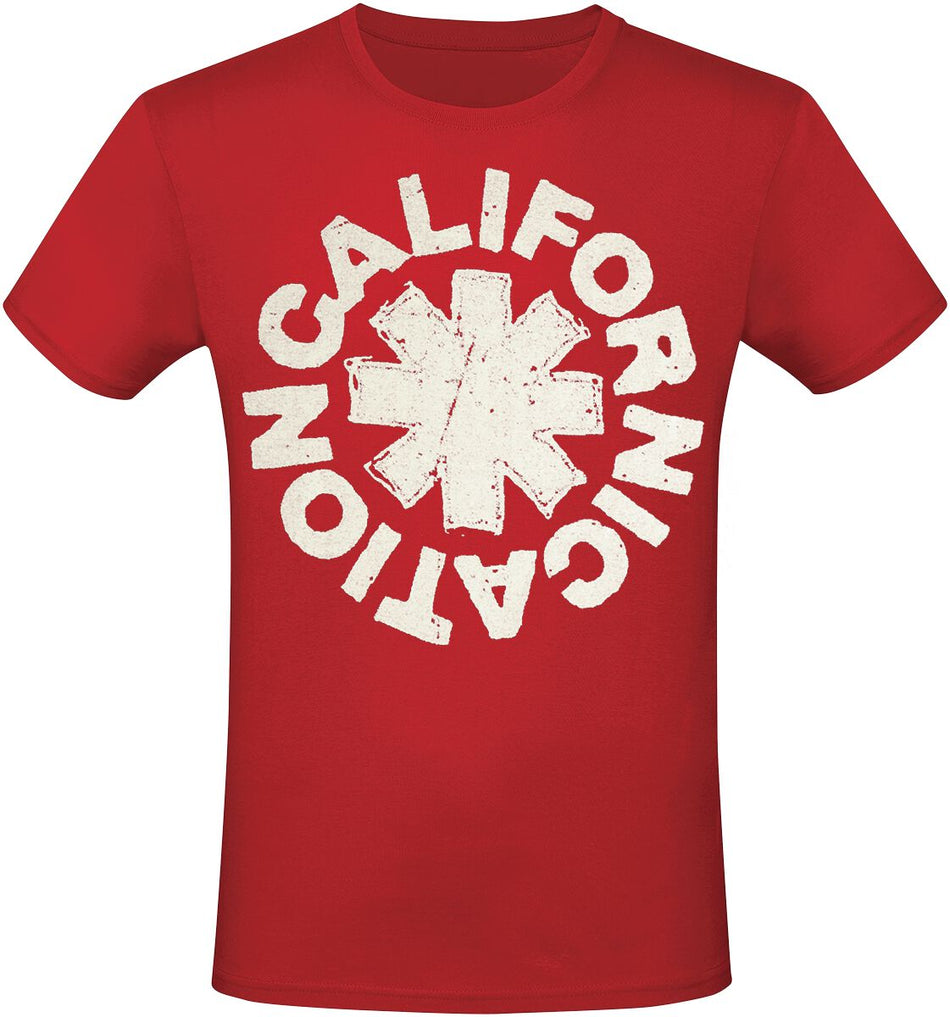 T-Shirt Manches courtes  de Red Hot Chili Peppers - Californication - S à 3XL - pour Homme - rouge - Red Hot Chili Peppers