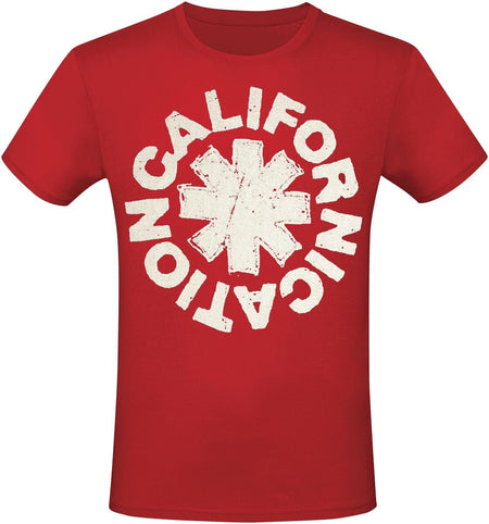 T-Shirt Manches courtes  de Red Hot Chili Peppers - Californication - S à 3XL - pour Homme - rouge - Red Hot Chili Peppers