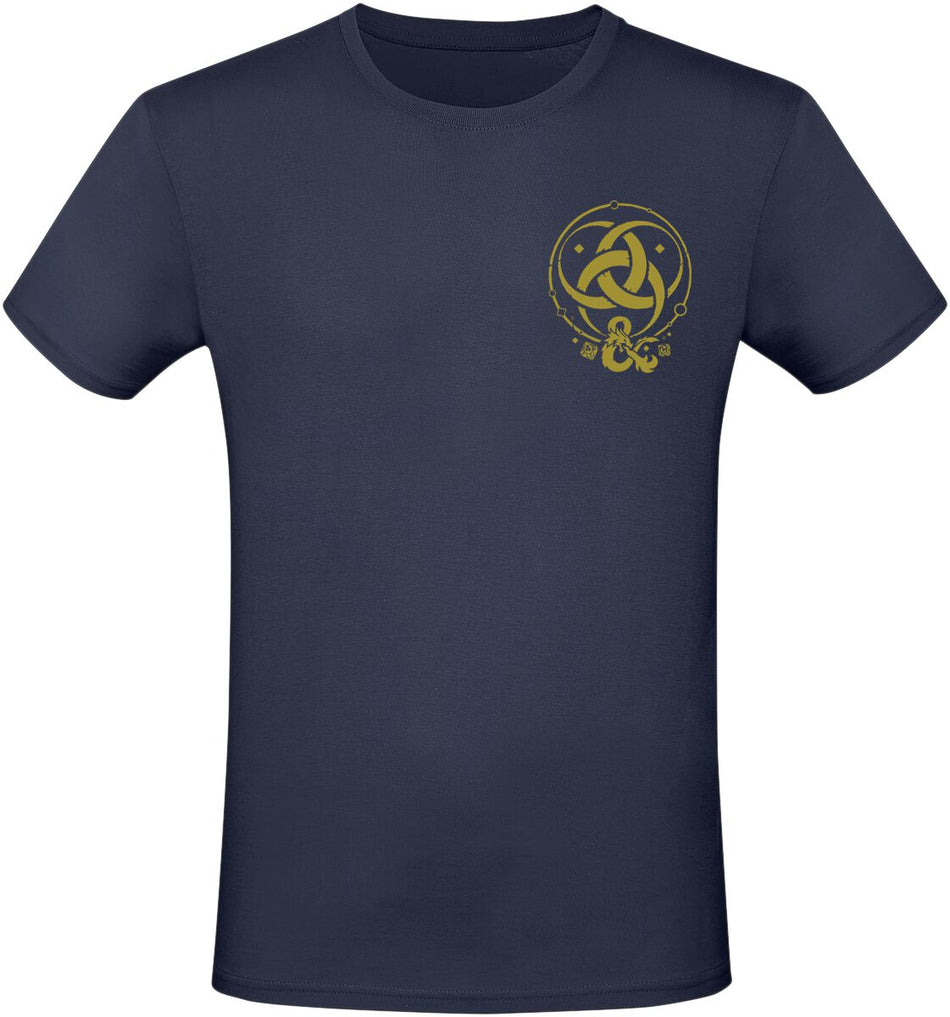 T-Shirt Manches courtes Gaming de Donjons & Dragons - Forgotten Realms 1987 - M à L - pour Homme - bleu - Donjons & Dragons