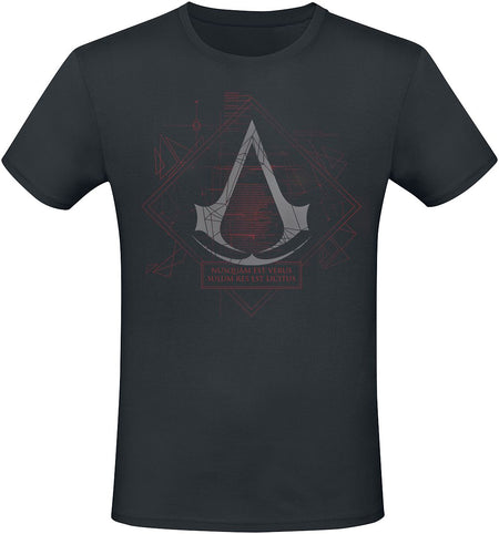 T-Shirt Manches courtes Gaming de Assassin's Creed - Nothing Is True - S à XXL - pour Homme - noir - Assassin's Creed