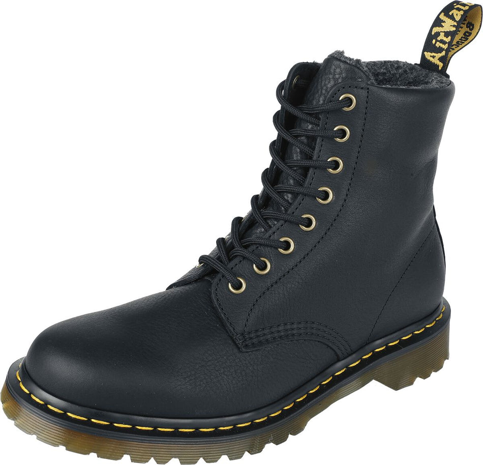 Bottes  de Dr. Martens - 1460 - Black Grizzly - EU36 à EU46 - pour Unisexe - noir - Dr. Martens