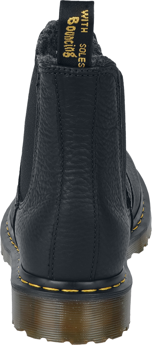 Bottes  de Dr. Martens - 2976 -Black Grizzly - EU36 à EU46 - pour Unisexe - noir - Dr. Martens - View 2