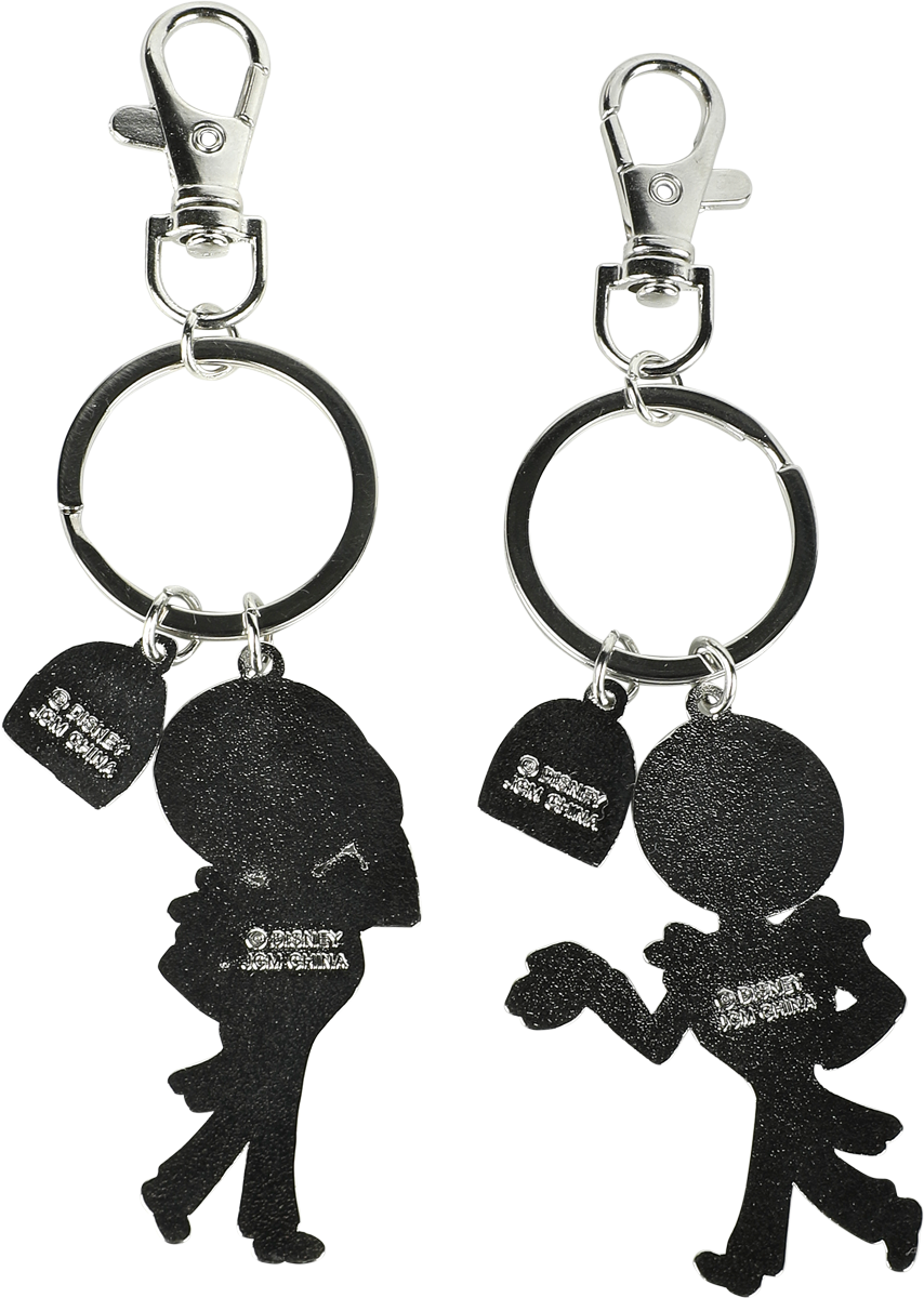 Porte-clefs Disney de L'Étrange Noël De Monsieur Jack - Jack - BFF - pour Unisexe - noir/argent - L'Étrange Noël De Monsieur Jack - View 2