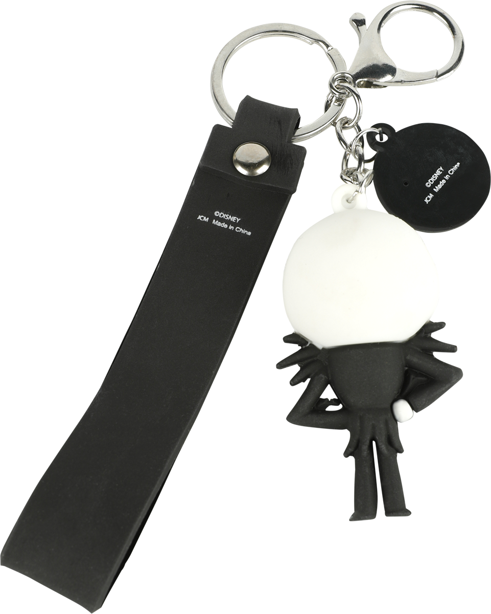 Porte-clefs Disney de L'Étrange Noël De Monsieur Jack - King Jack - pour Unisexe - noir/blanc - L'Étrange Noël De Monsieur Jack - View 2