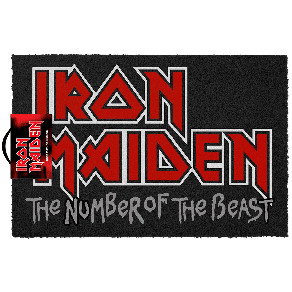 Paillasson  de Iron Maiden - The Number Of The Beast - pour Unisexe - multicolore - Iron Maiden