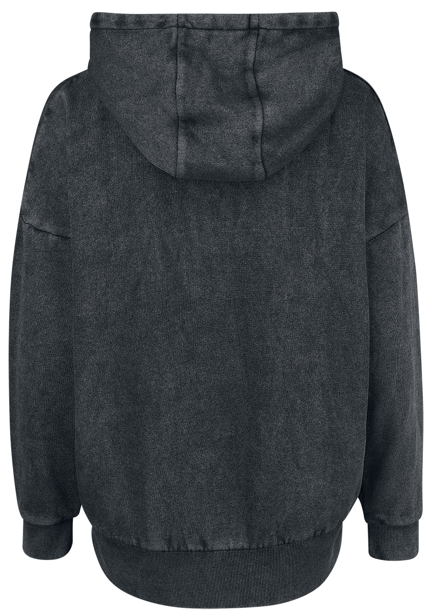 Sweat-shirt à capuche  de RED by EMP - Sweat à Capuche - S à XL - pour Femme - gris foncé - RED by EMP - View 2