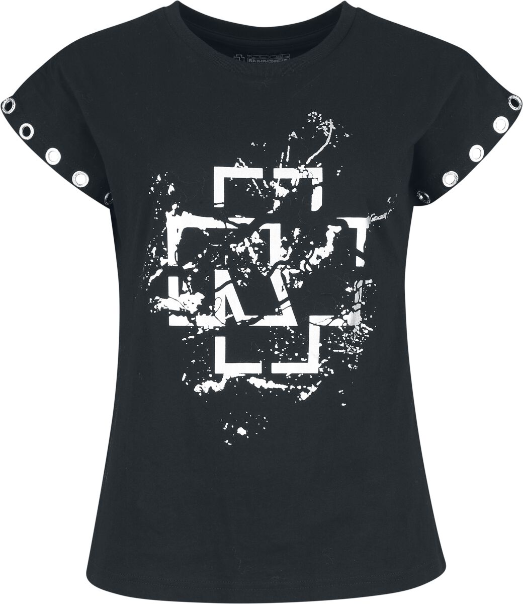 T-Shirt Manches courtes  de Rammstein - Du Bist Schön - S à XXL - pour Femme - noir - Rammstein