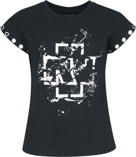 T-Shirt Manches courtes  de Rammstein - Du Bist Schön - S à XXL - pour Femme - noir - Rammstein