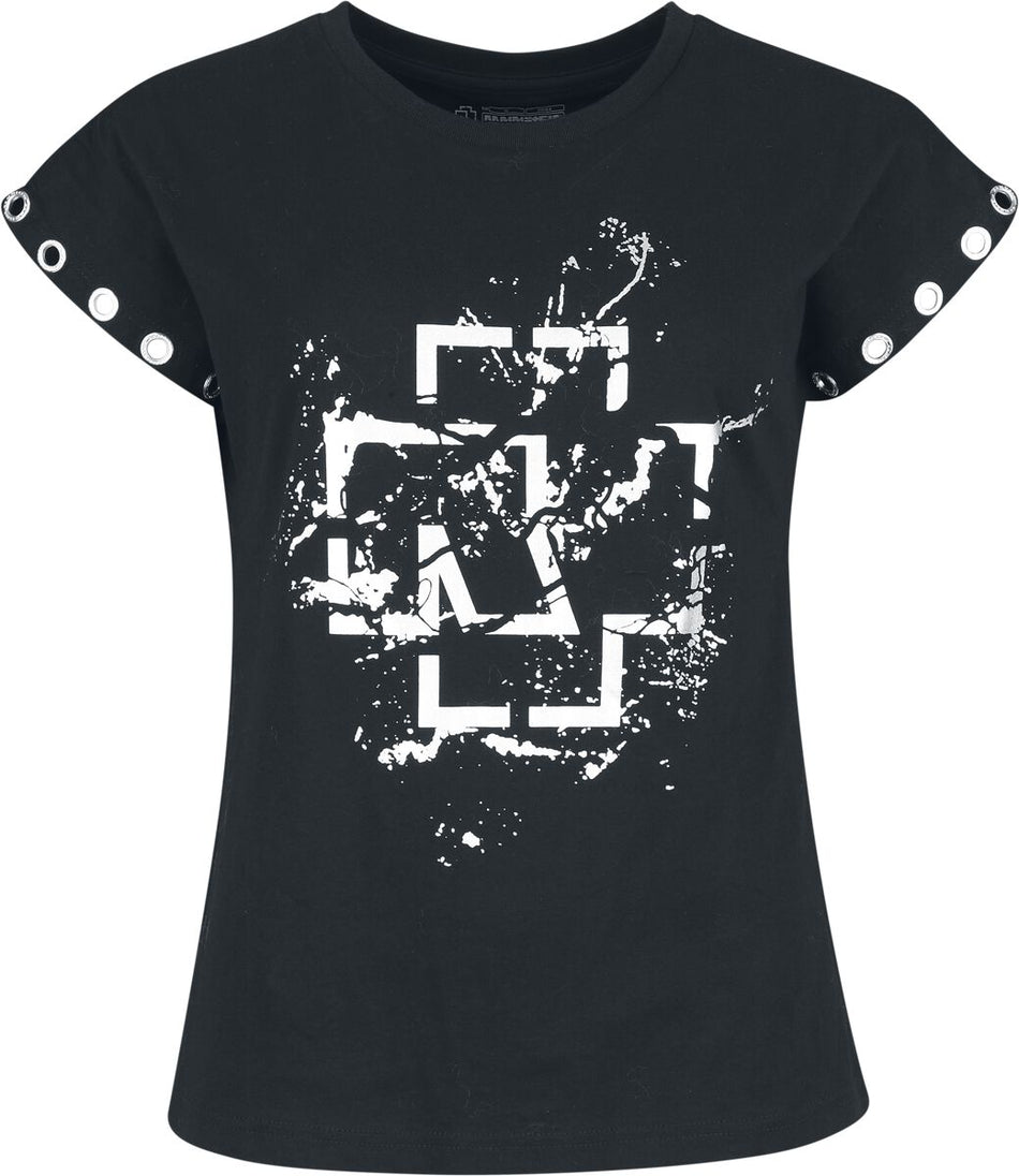 T-Shirt Manches courtes  de Rammstein - Du Bist Schön - S à XXL - pour Femme - noir - Rammstein