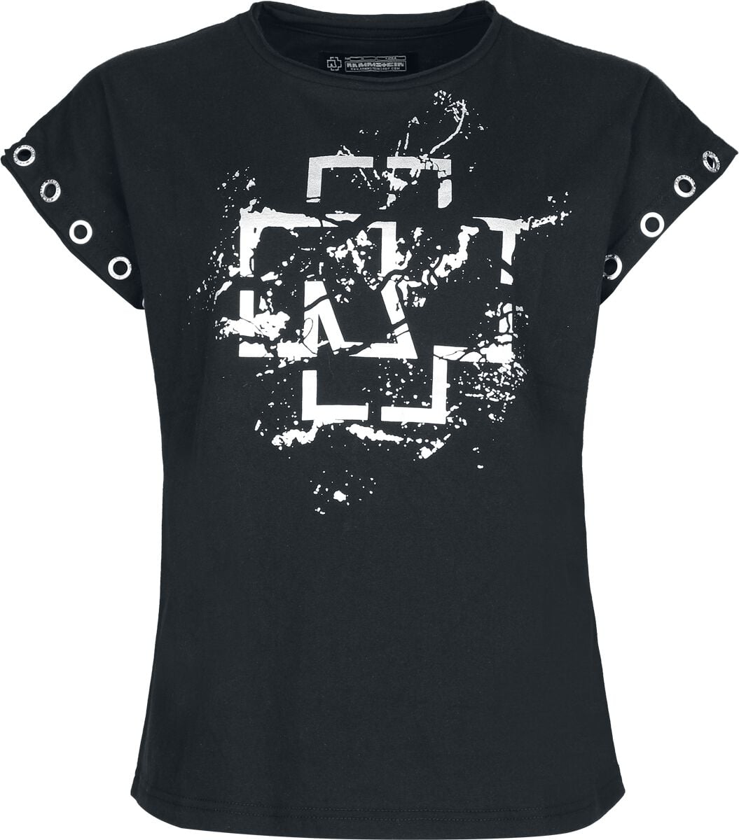 T-Shirt Manches courtes  de Rammstein - Du Bist Schön - S à 3XL - pour Femme - noir - Rammstein