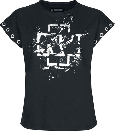 T-Shirt Manches courtes  de Rammstein - Du Bist Schön - S à 3XL - pour Femme - noir - Rammstein